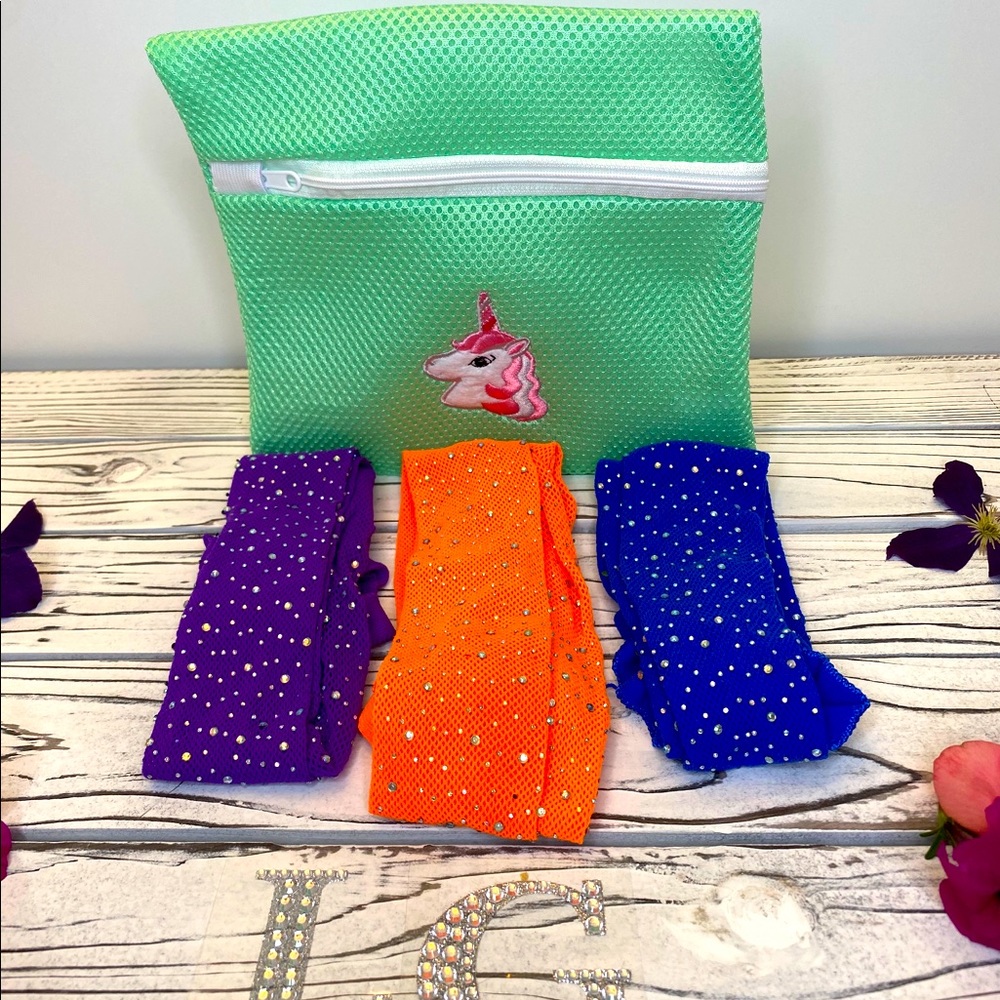 Embellished fashion stockings for girls